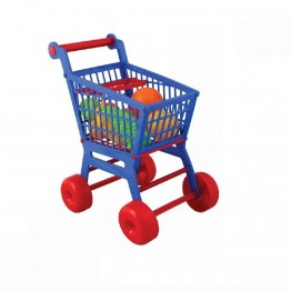 Детска количка за пазар - 07608 син