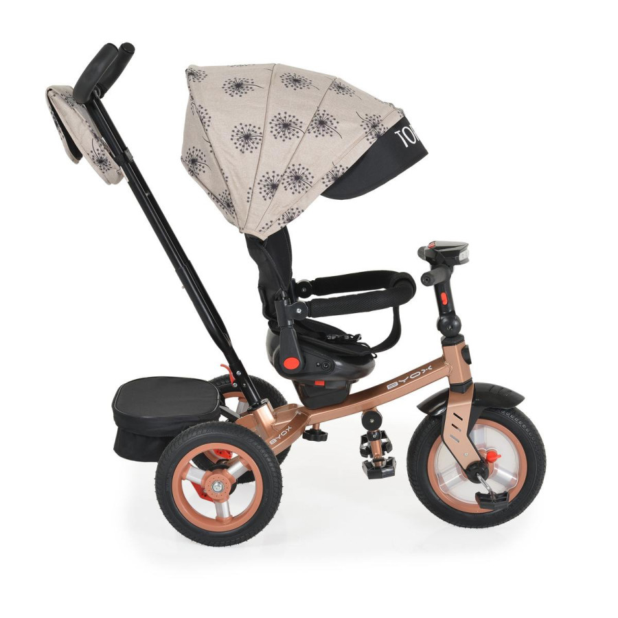 Детска триколка Tornado с музикално табло бежов