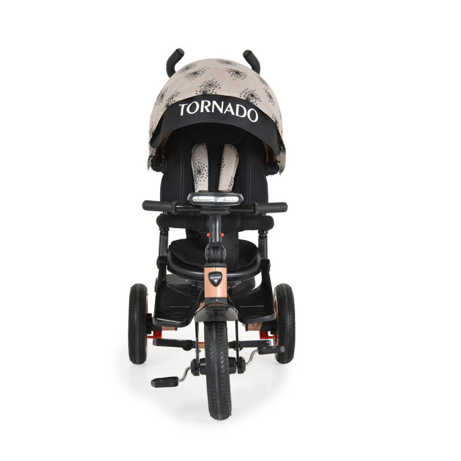 Детска триколка Tornado с музикално табло бежов