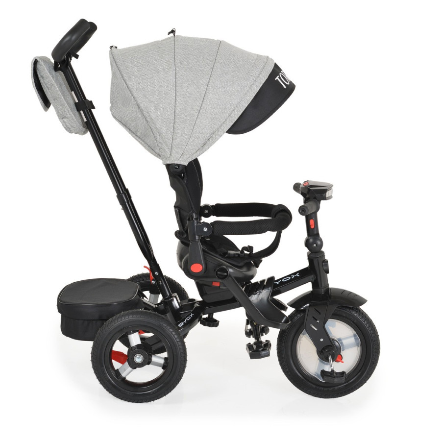 Детска триколка Tornado с музикално табло светлосив