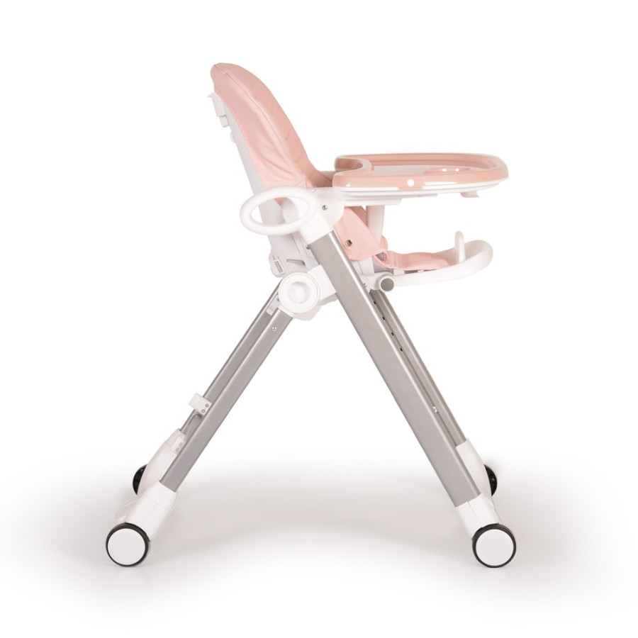 Детски стол за хранене Brunch розов
