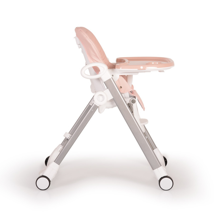 Детски стол за хранене Brunch розов