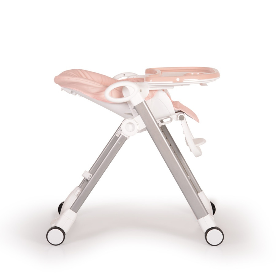 Детски стол за хранене Brunch розов