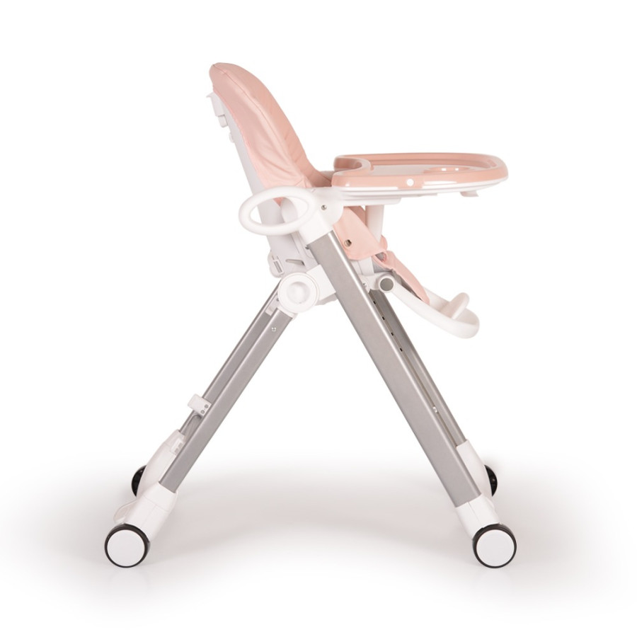 Детски стол за хранене Brunch розов