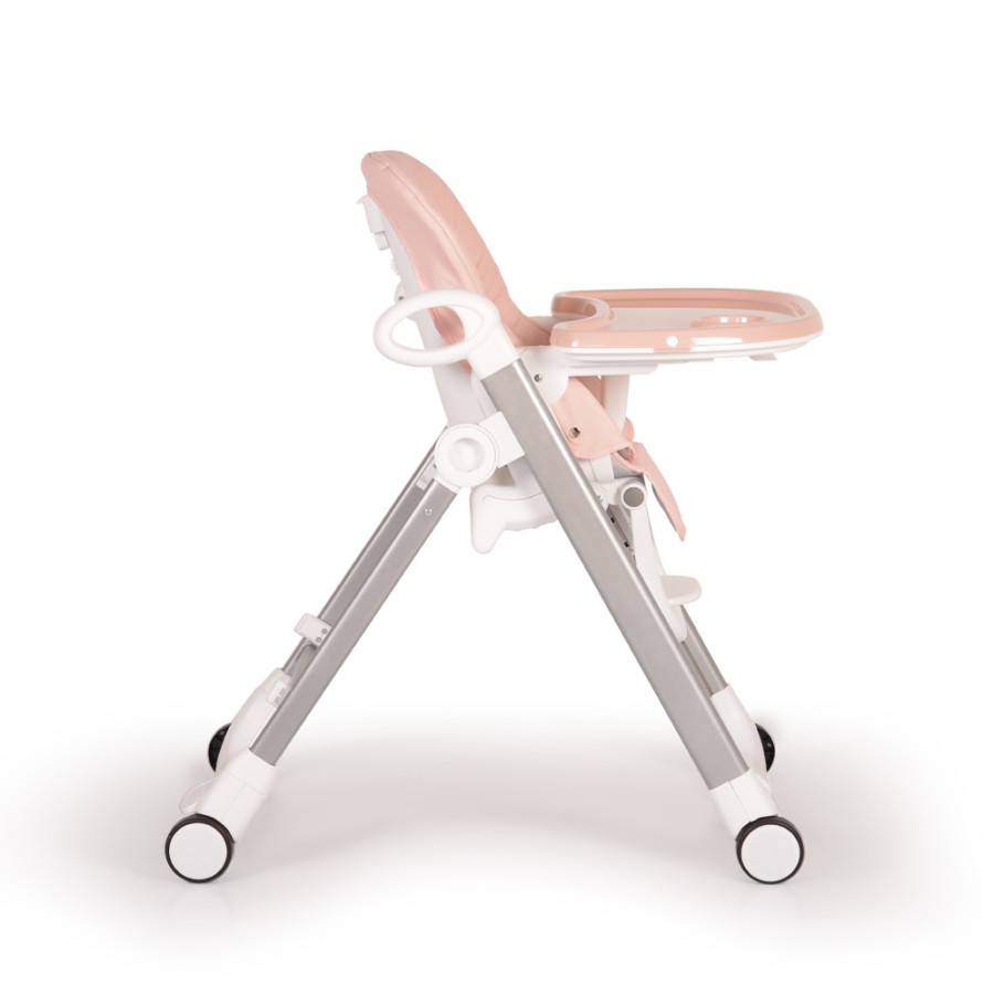 Детски стол за хранене Brunch розов