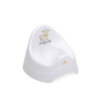 Гърне обикновено Giraffe бял