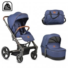 Комбинирана детска количка 2в1 Icon дънки