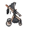 Комбинирана детска количка Alma черен