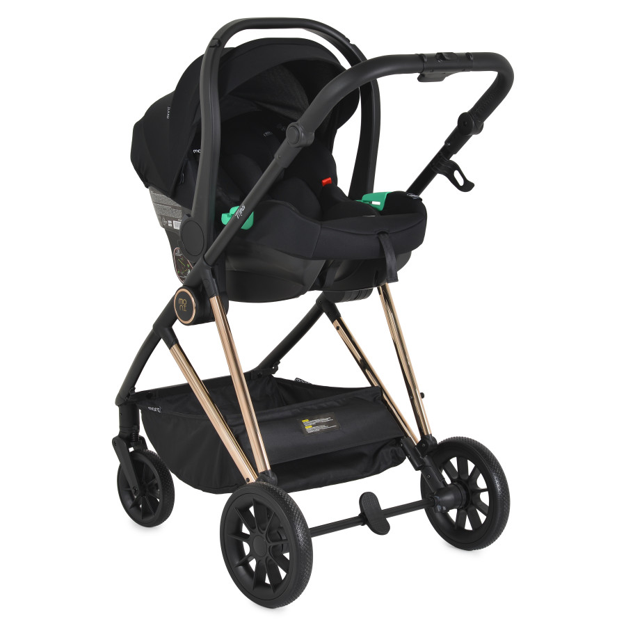 Комбинирана количка Merci 3 in 1 Onyx Black