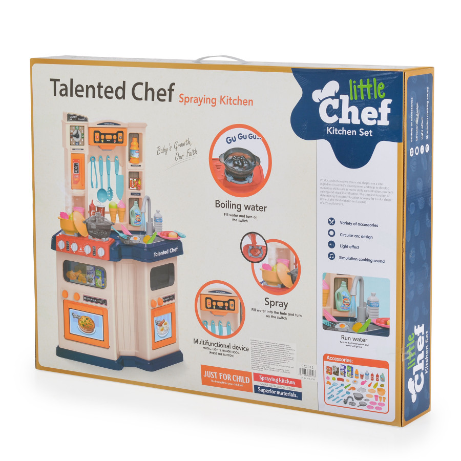 Кухня с аксесоари и течаща вода 922-111