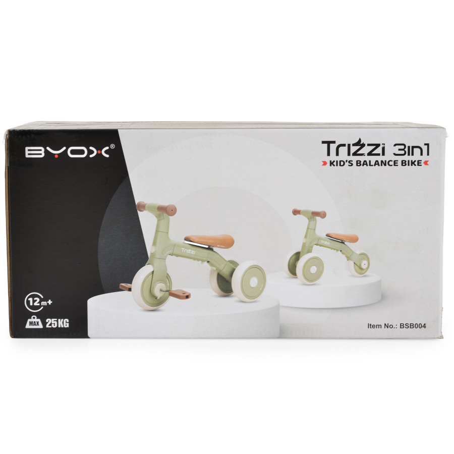 Мини баланс велосипед Trizzi Green