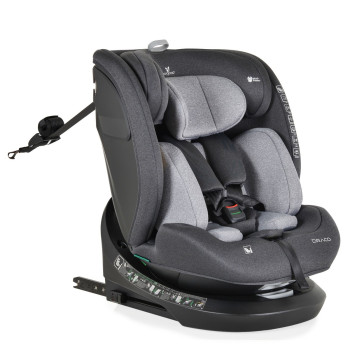Стол за кола Draco I-SIZE 40-150cm сив