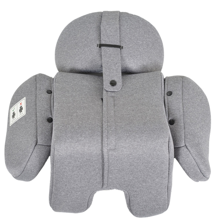 Стол за кола Draco I-SIZE 40-150cm сив