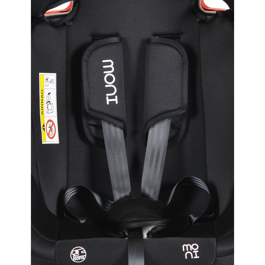 Стол за кола Dragon с Isofix черен