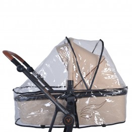 Универсален дъждобран за зимен кош на бебешка количка.