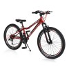 Велосипед със скорости 24" ZANTE червен