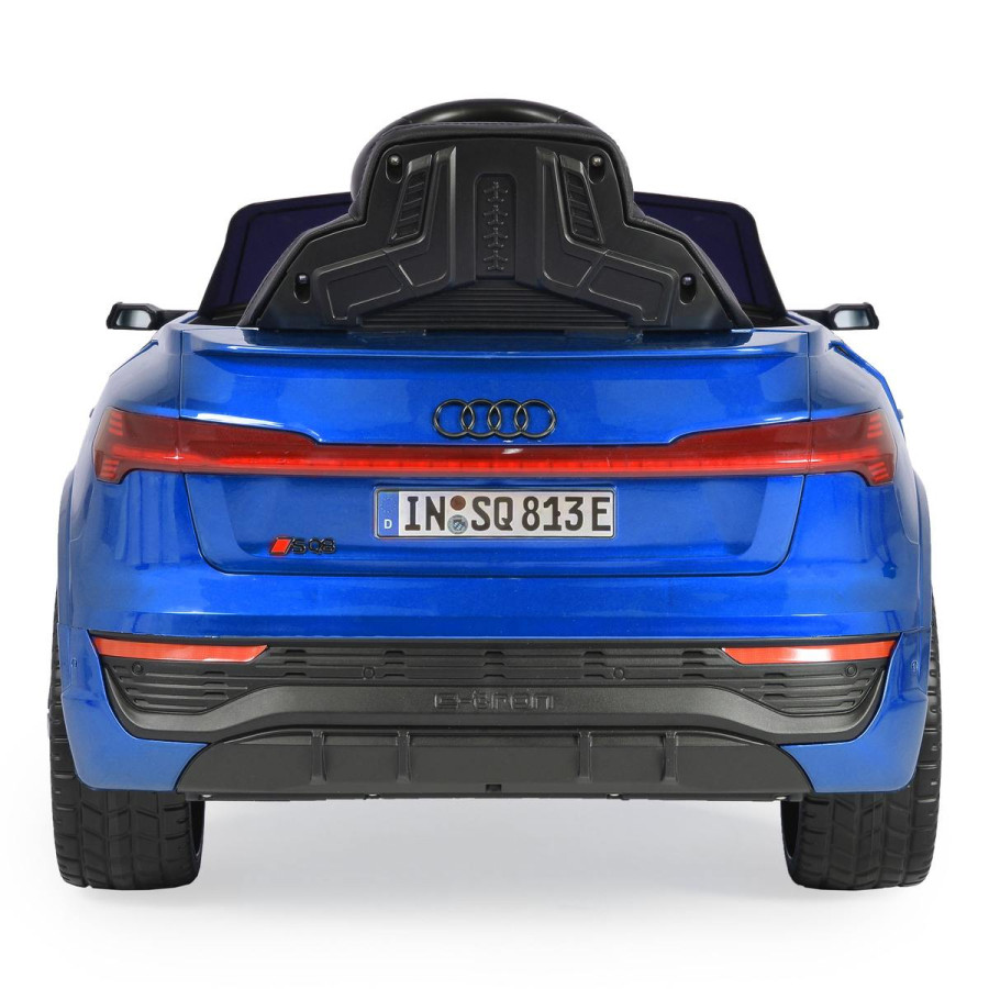 Акумулаторен джип Audi SQ8 e-tron металик син