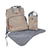 Чанта за аксесоари Lydia бежов