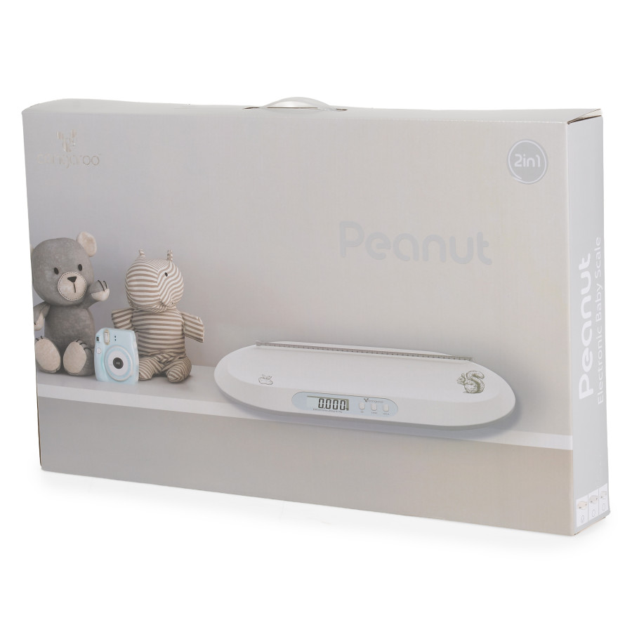 Електронна везна за бебета Peanut Grey