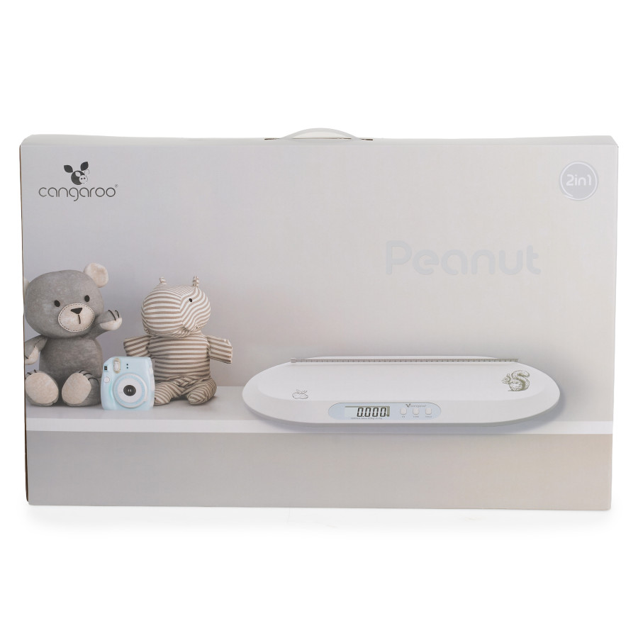 Електронна везна за бебета Peanut Grey