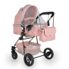 Комбинирана детска количка Gigi розов