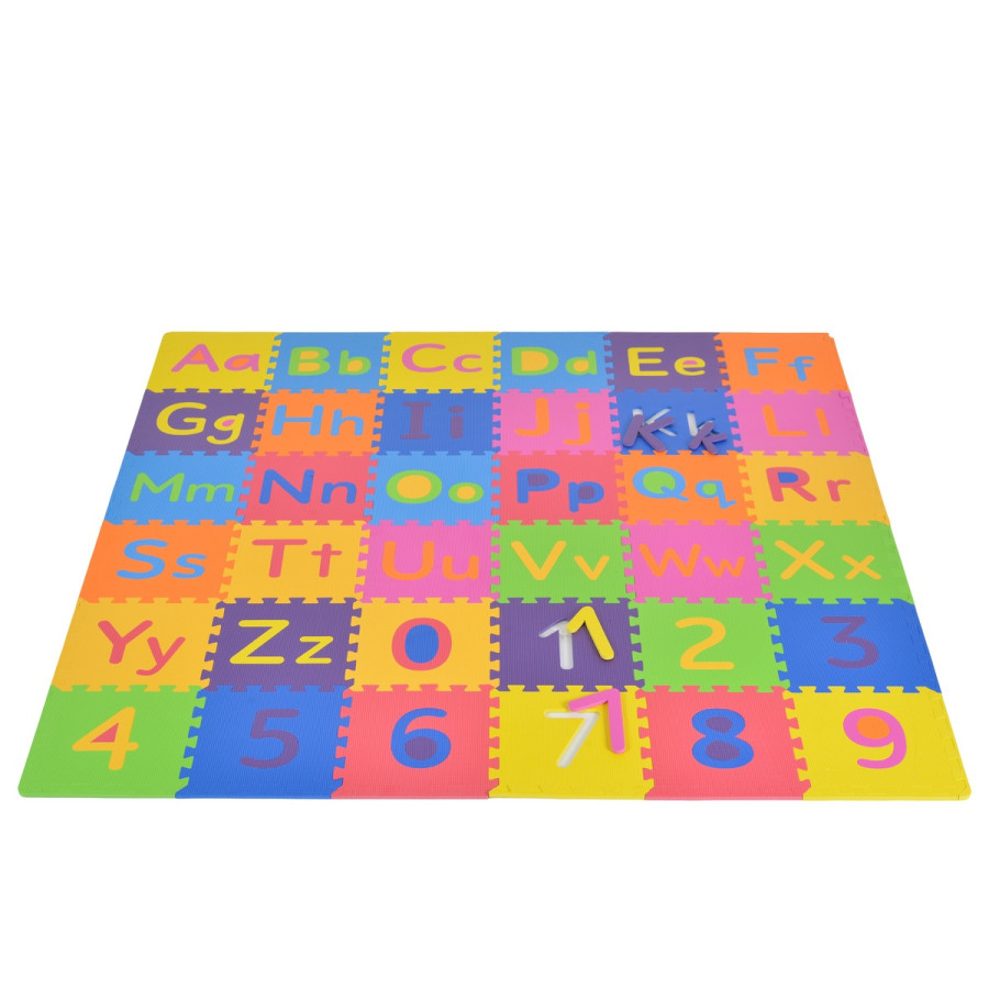 Мек пъзел с принт Alphabet and Numbers 3367