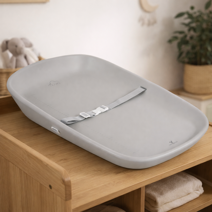 Подложка за повиване Nuvia сив