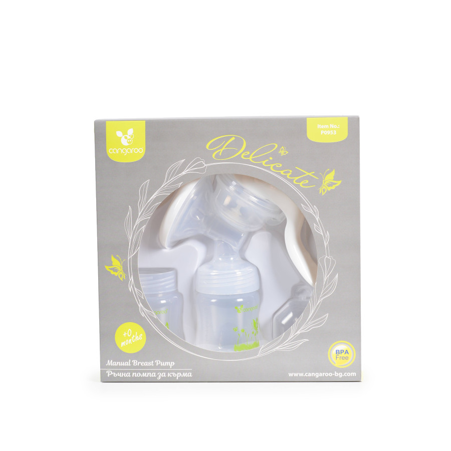 Ръчна помпа за кърма Delicate бял Ръчна помпа за кърма Delicate бял