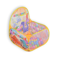 Сгъваем басейн с топки и баскетболен кош (60 бр.) 333A 34