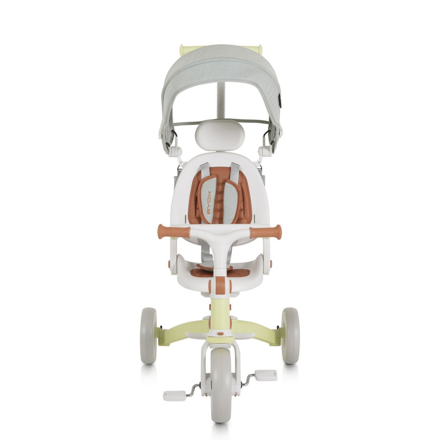 Сгъваема детска триколка Compacto 3в1 зелен