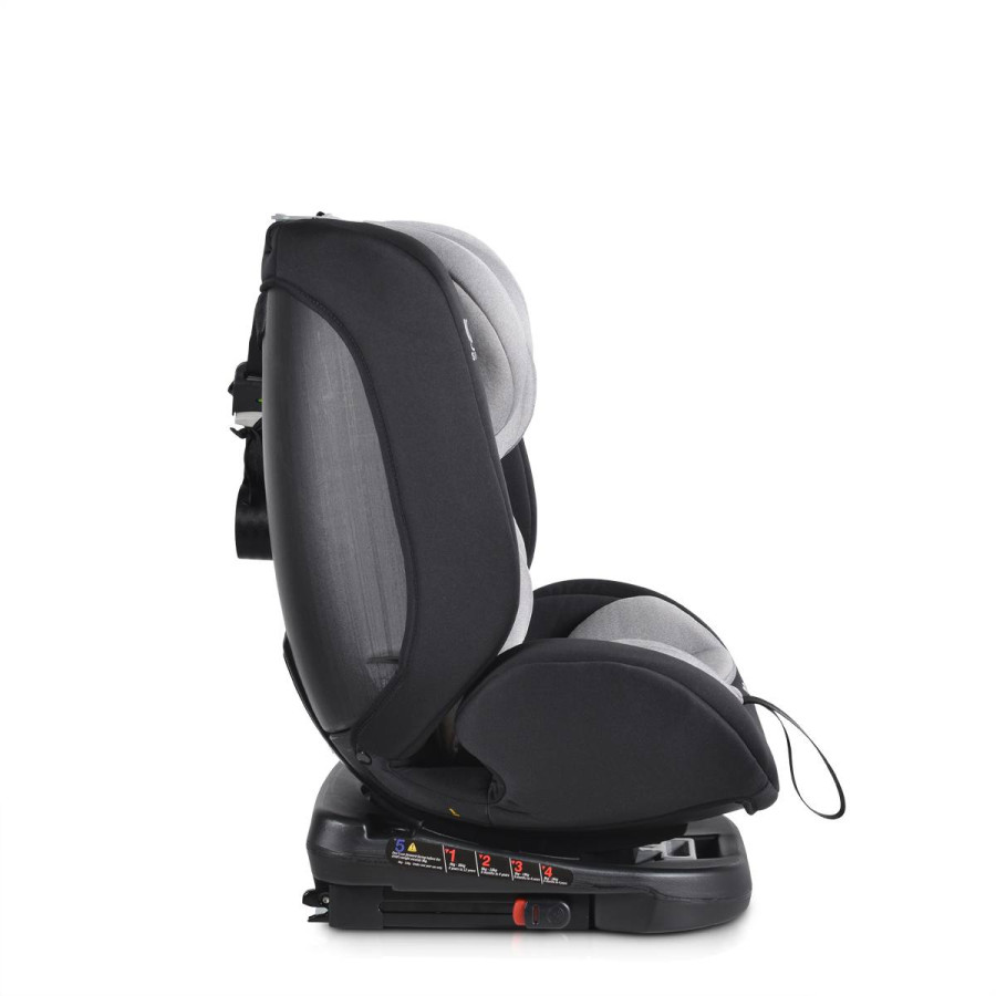 Стол за кола Serengeti 360° с Izofix сив