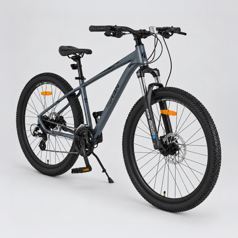 Велосипед със скорости Alloy HDB 27.5" Taran 3*8 Anthracite