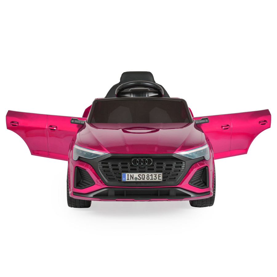 Акумулаторен джип Audi SQ8 e-tron металик розов