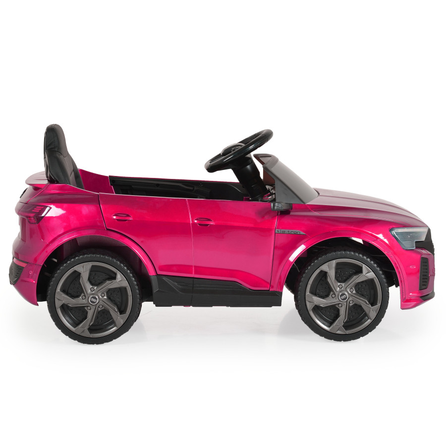 Акумулаторен джип Audi SQ8 e-tron металик розов