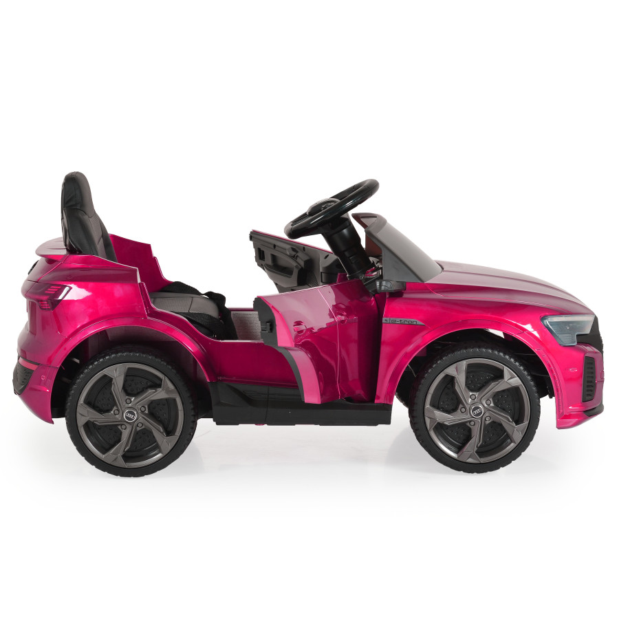 Акумулаторен джип Audi SQ8 e-tron металик розов