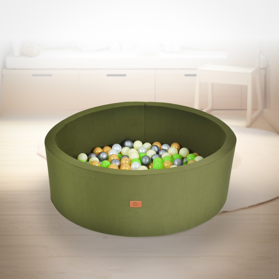Басейн с 200 топки тъмно зелен BP02-5