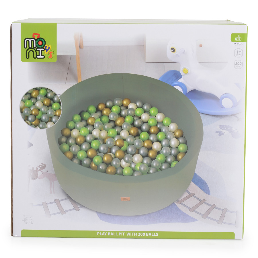 Басейн с 200 топки тъмно зелен BP02-5