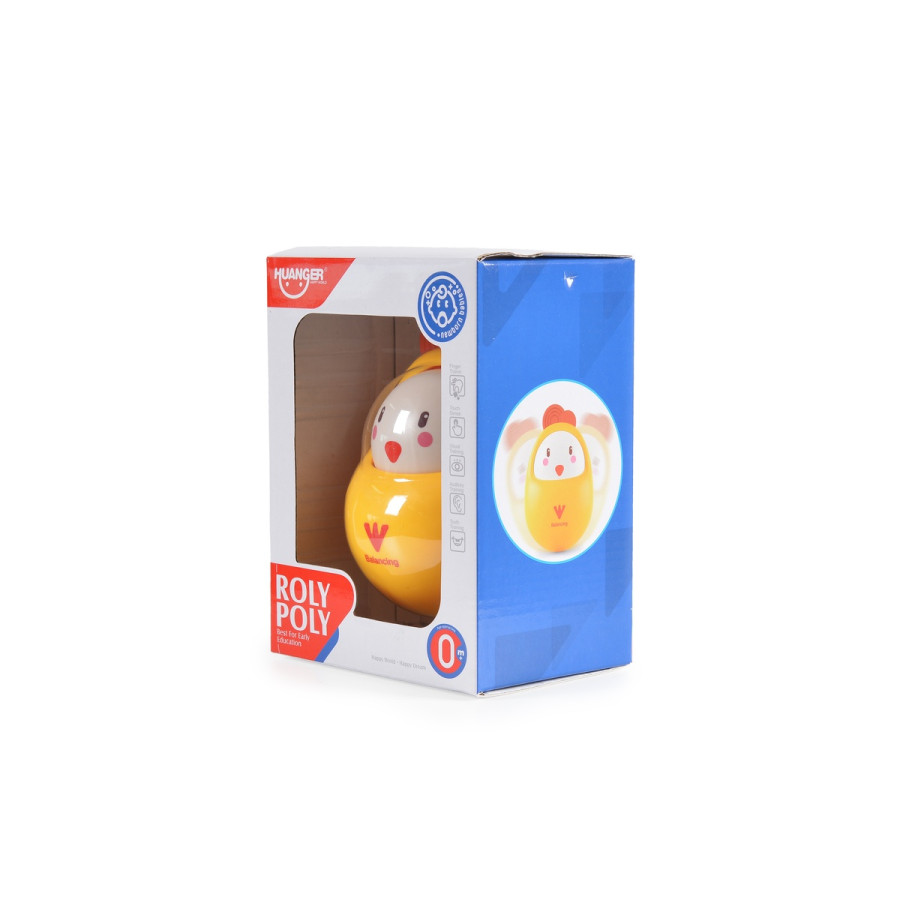 Бебешка играчка Roly Poly пиле HE0297