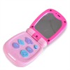 Бебешки музикален телефон с капаче Pink K999-95G