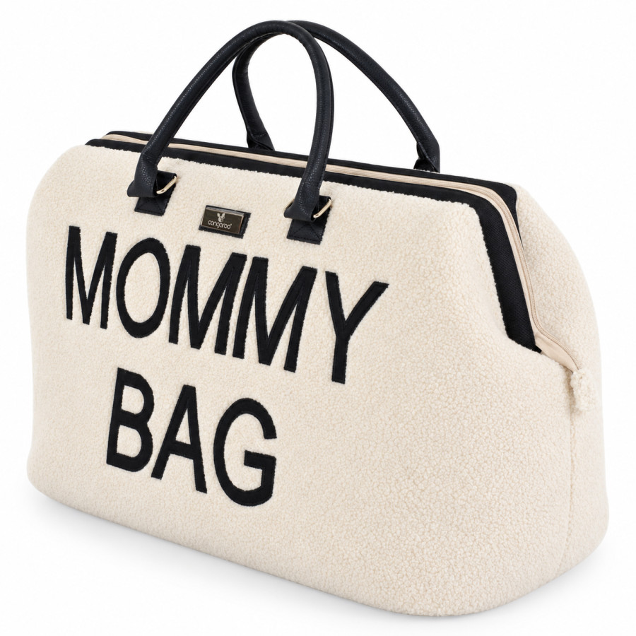 Чанта за бебешки принадлежности Mommy Beige