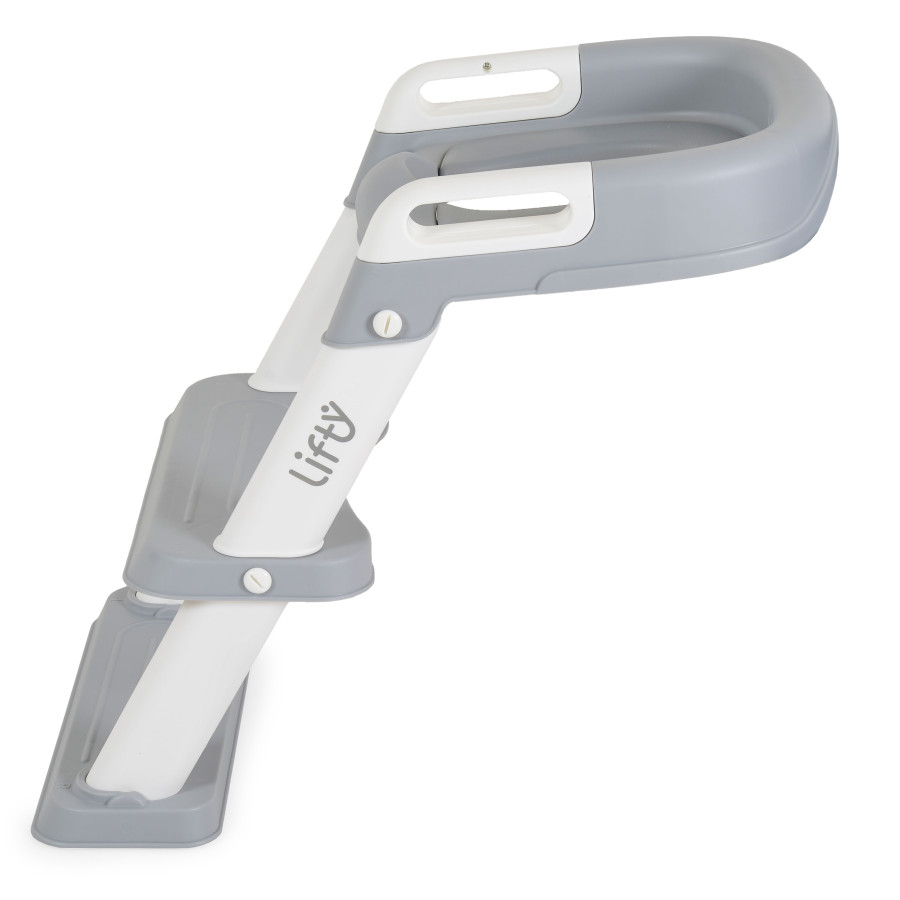 Детска тоалетна седалка със стълба Lifty сив