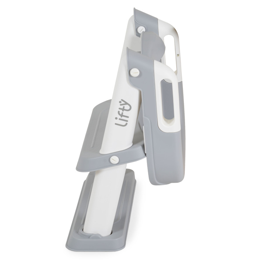 Детска тоалетна седалка със стълба Lifty сив