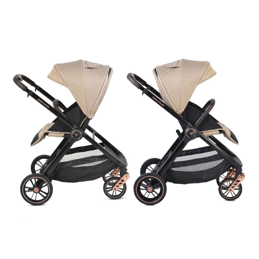 Комбинирана детска количка 2в1 Macan бежов