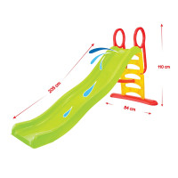 Пързалка 198 см 11557 зелен