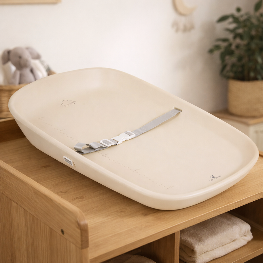 Подложка за повиване Nuvia бежов