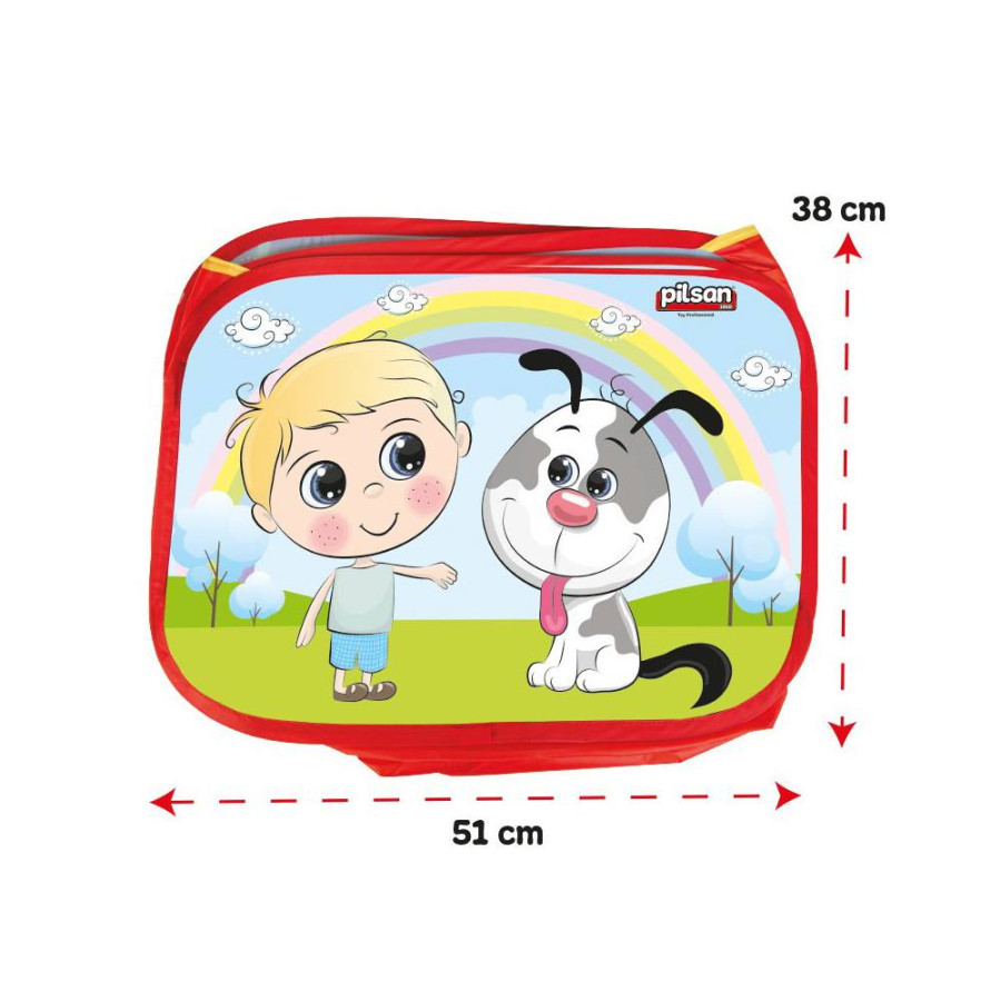 Сгъваем басейн с топки 6см (200 бр) 06413