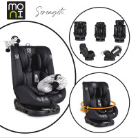 Стол за кола Serengeti 360° с Izofix черен