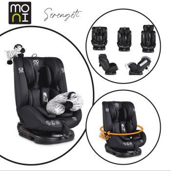 Стол за кола Serengeti 360° с Izofix черен