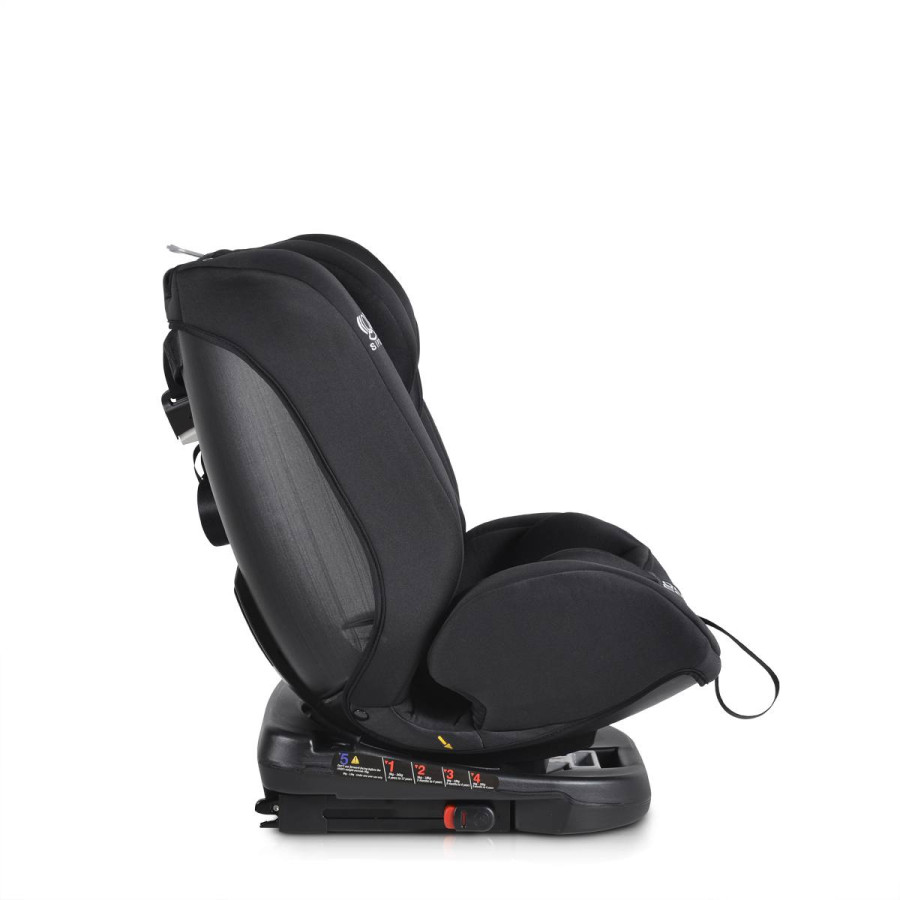 Стол за кола Serengeti 360° с Izofix черен