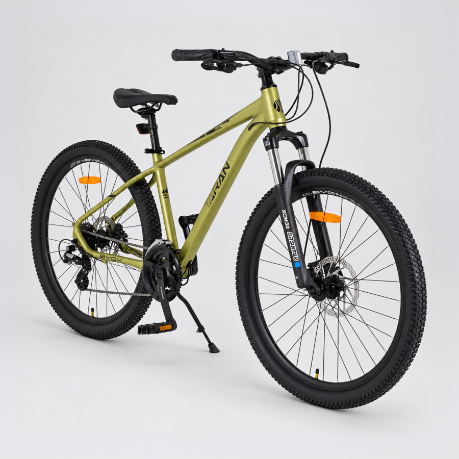 Велосипед със скорости Alloy HDB 27.5" Taran 3*8 Green